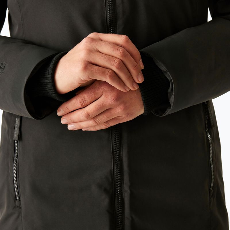 Women's rain jacket REGATTA Marron black/mocha 6
