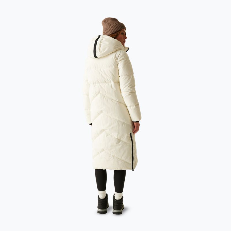 Women's insulated coat REGATTA Ujeane stone white/black 3