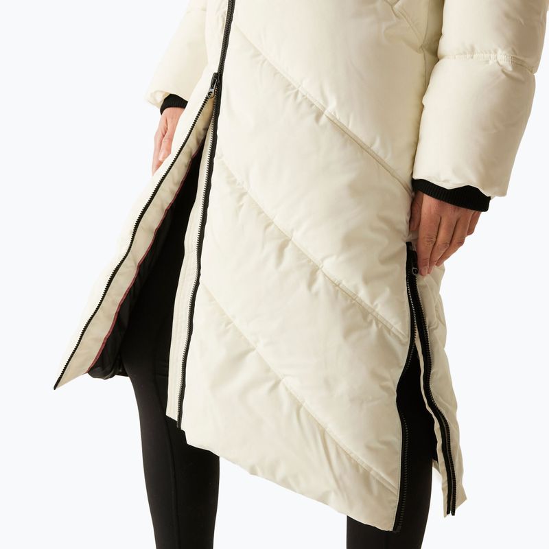 Women's insulated coat REGATTA Ujeane stone white/black 5
