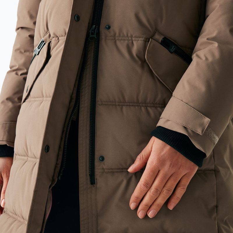 Women's insulated coat REGATTA Eryn mocha/black 7