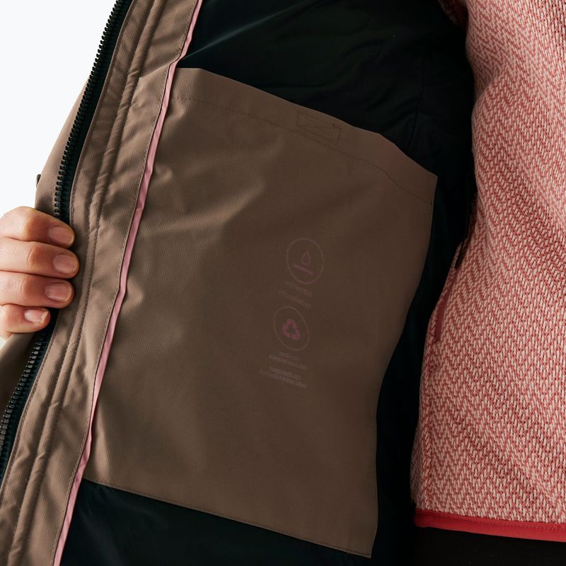 Women's insulated coat REGATTA Eryn mocha/black 8