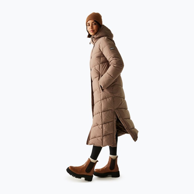 Women's insulated coat REGATTA Eloria mocha 4