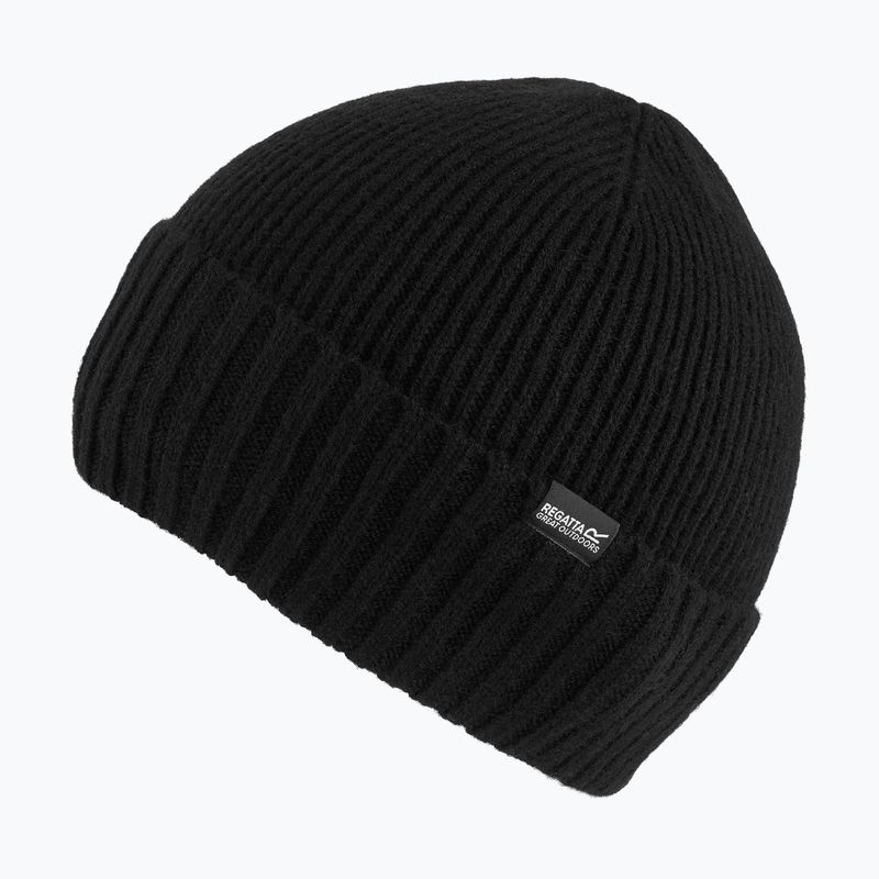 Women's winter hat REGATTA Ribbed Basic black 2