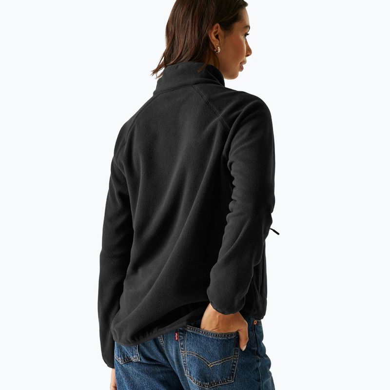 Women's fleece sweatshirt REGATTA Frankie Full Zip black 3