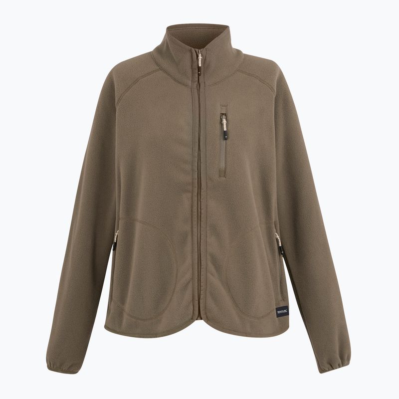 Women's fleece sweatshirt REGATTA Frankie Full Zip mocha 6