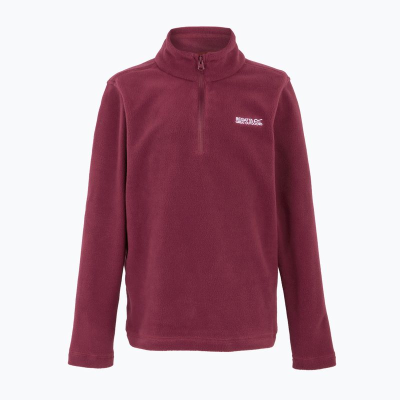 Children's fleece sweatshirt REGATTA Hot Shot II dark pimento