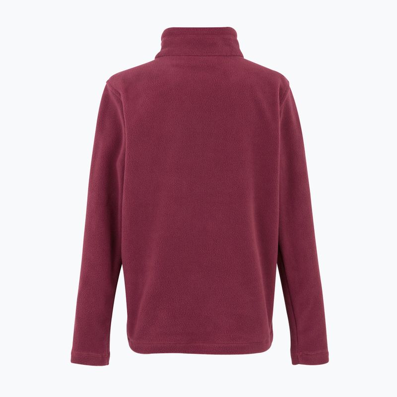 Children's fleece sweatshirt REGATTA Hot Shot II dark pimento 2