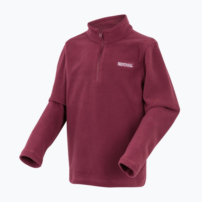 Children's fleece sweatshirt REGATTA Hot Shot II dark pimento 3