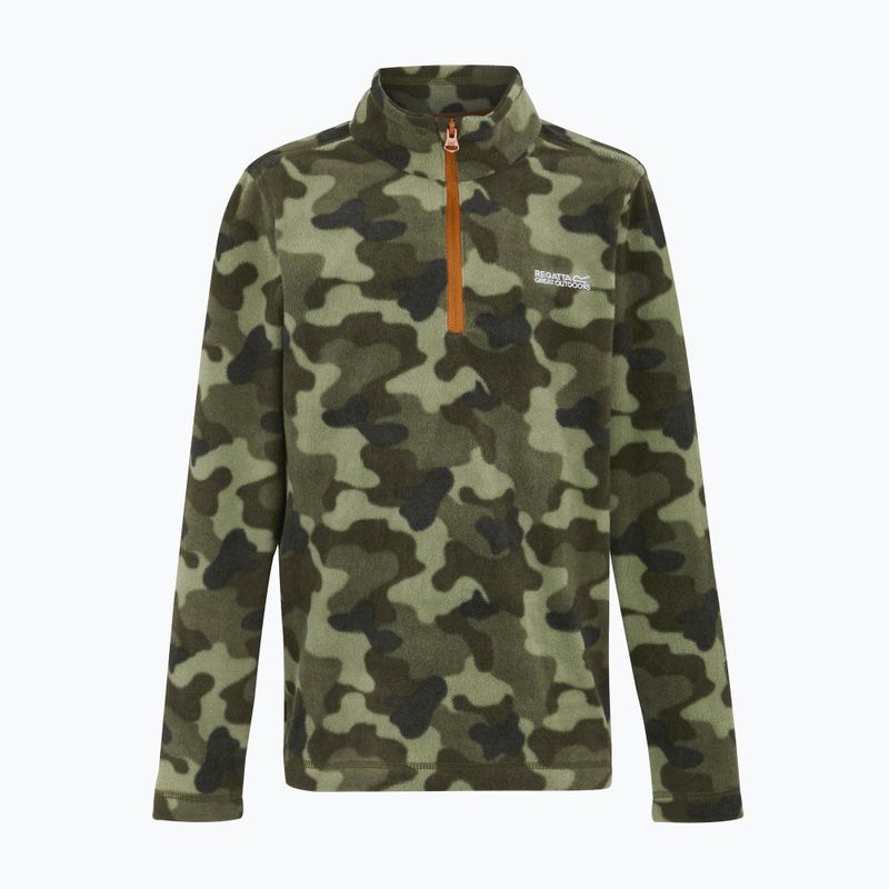 Children's fleece sweatshirt REGATTA Hot Shot II olivntcampr 5