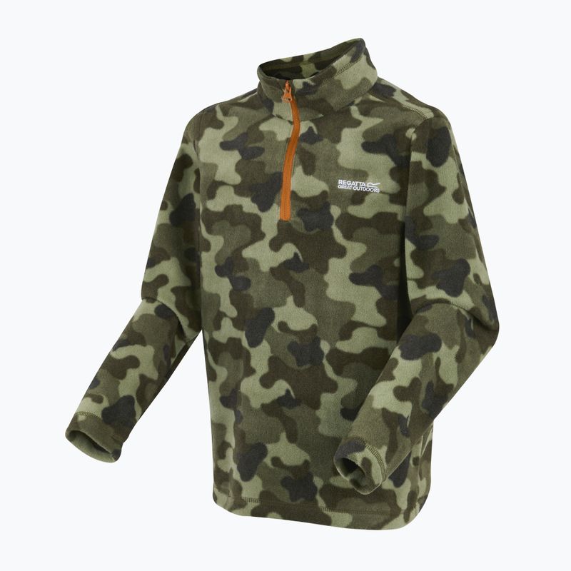 Children's fleece sweatshirt REGATTA Hot Shot II olivntcampr 7