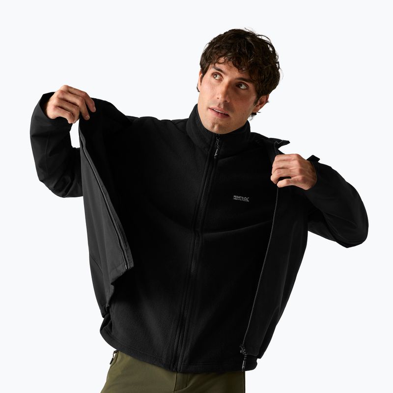 Men's 3-in-1 jacket REGATTA Coriver 3in1 2026 black/black 5