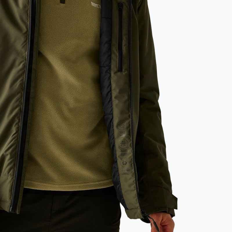 Men's jacket REGATTA Frelton olive night 9