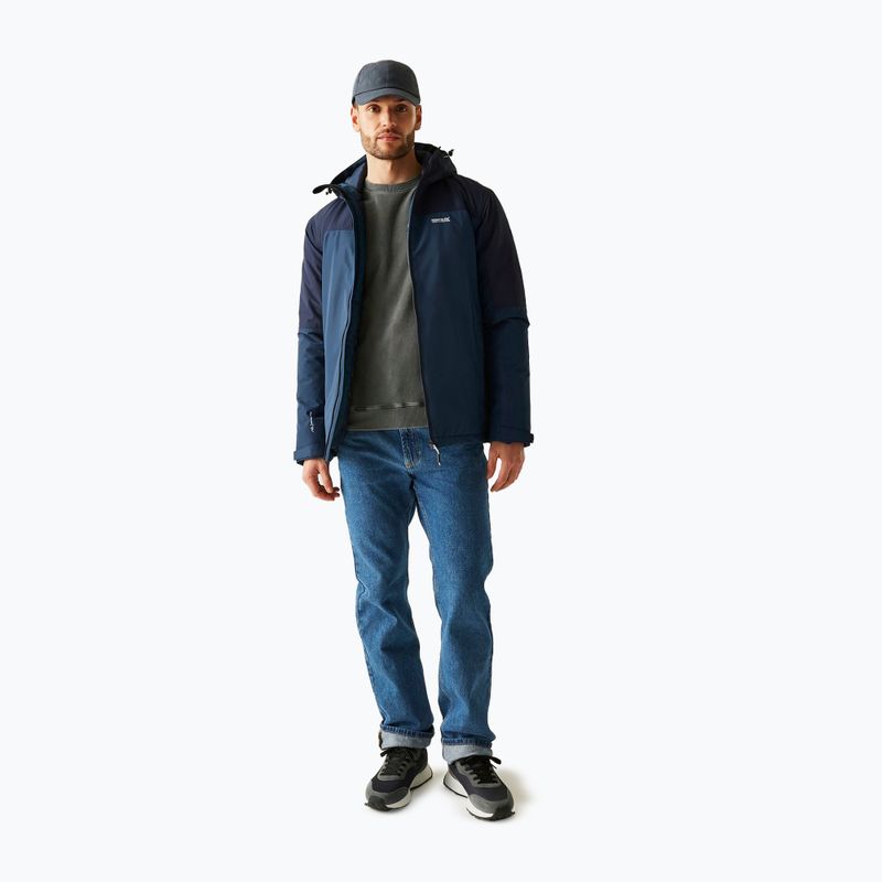Men's rain jacket REGATTA Thornridge moonilght denim/navy 2