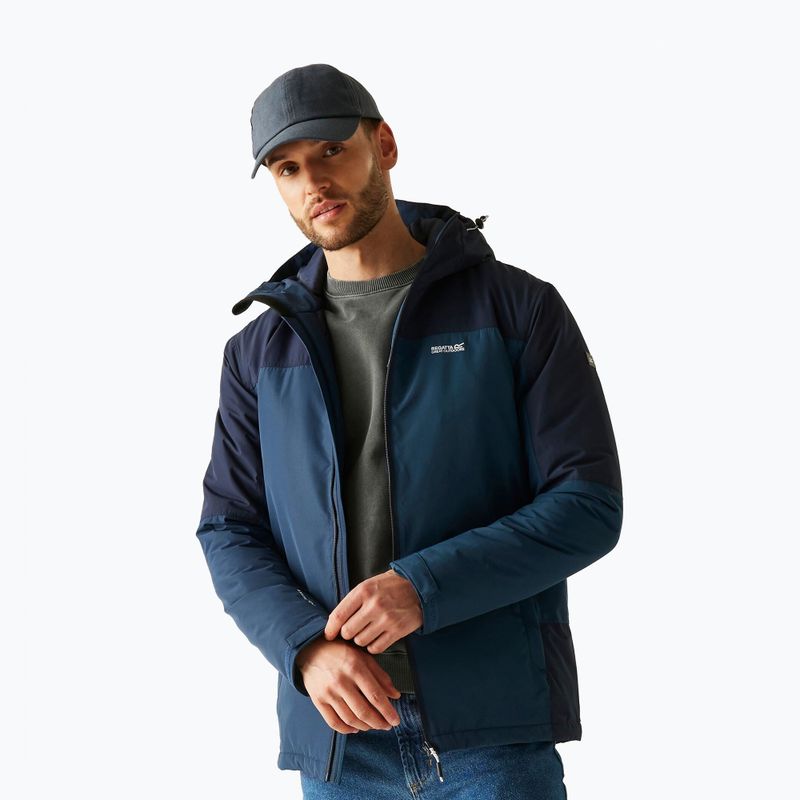 Men's rain jacket REGATTA Thornridge moonilght denim/navy 4