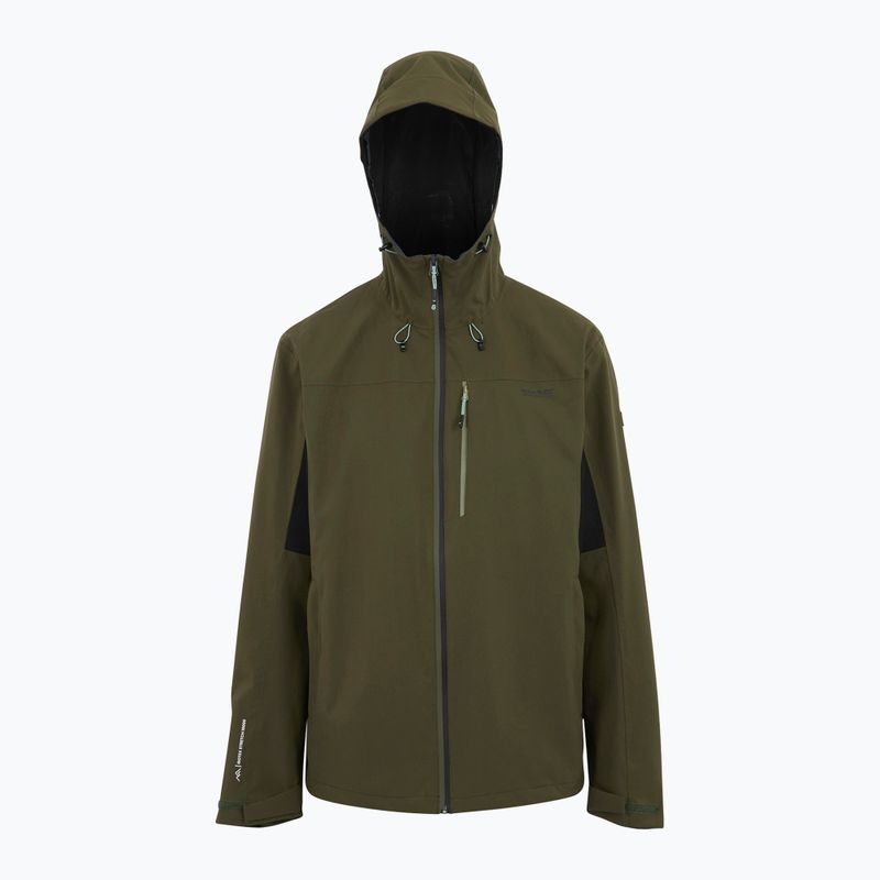 Men's softshell jacket REGATTA Birchdale II olive night/black 10
