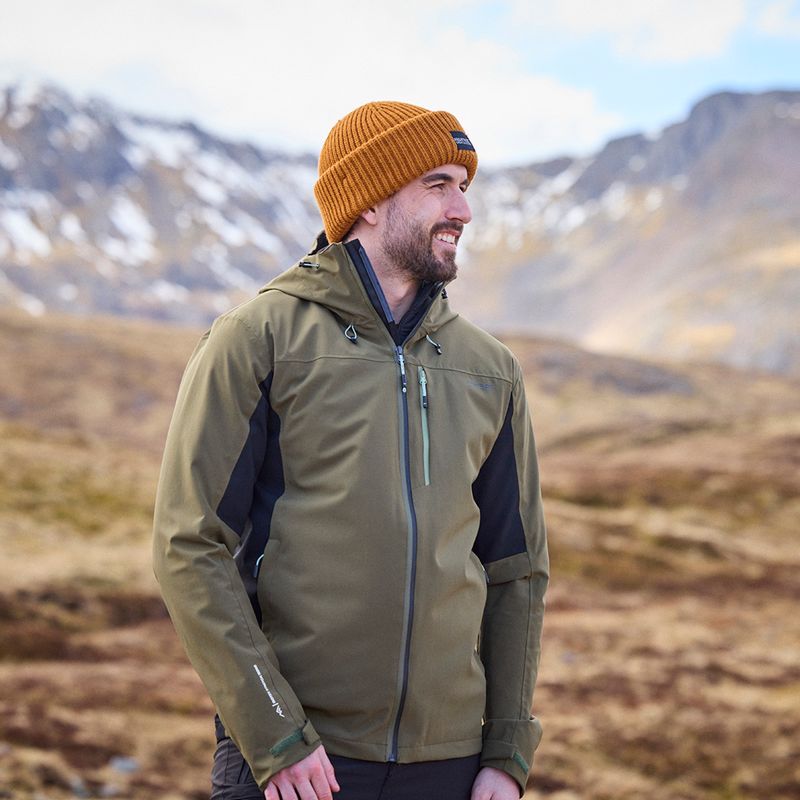 Men's softshell jacket REGATTA Birchdale II olive night/black 15