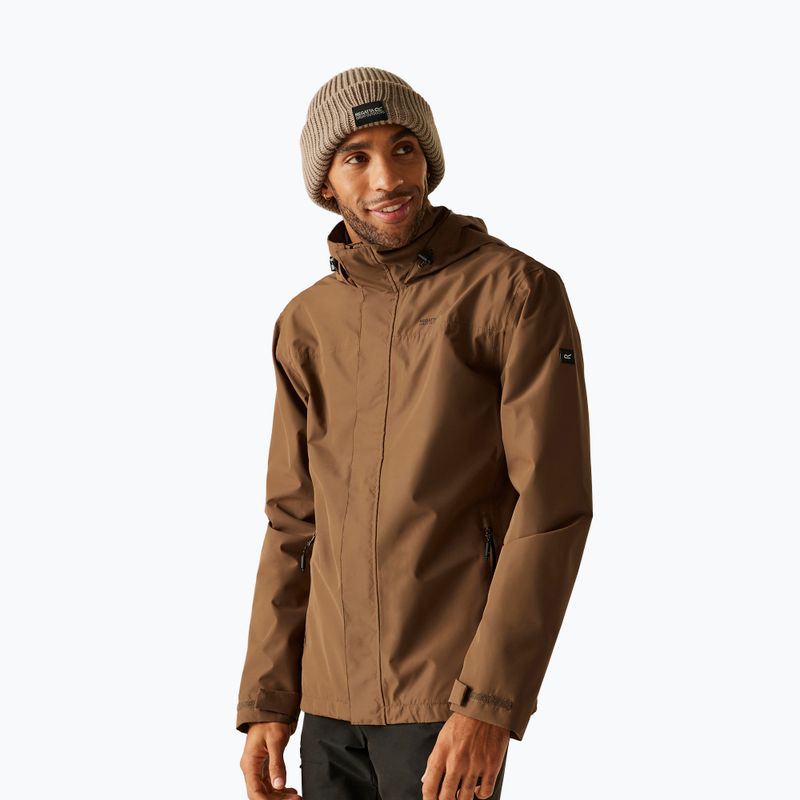 Men's softshell jacket REGATTA Matt II nut brown