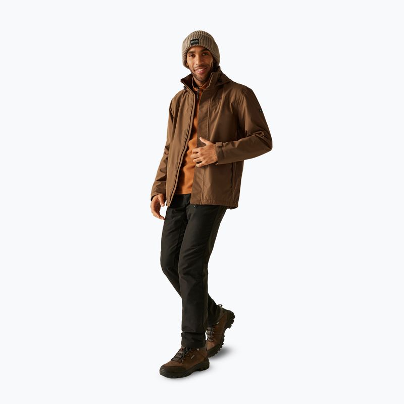 Men's softshell jacket REGATTA Matt II nut brown 2