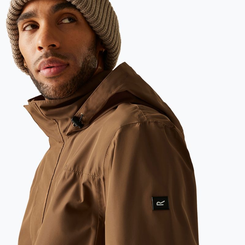 Men's softshell jacket REGATTA Matt II nut brown 5