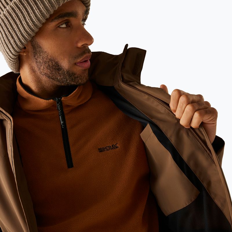 Men's softshell jacket REGATTA Matt II nut brown 6