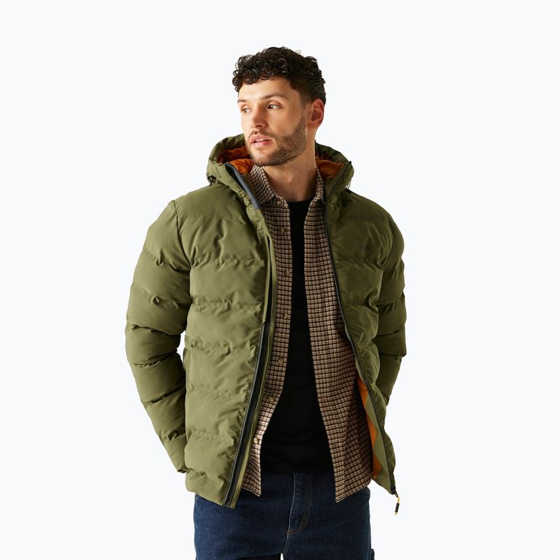 Men's insulated jacket REGATTA Altoro Thermal olive night 4