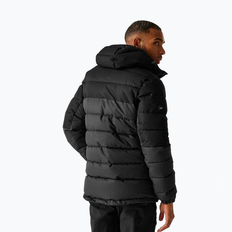 Men's insulated jacket REGATTA Aldthron ash/black 3