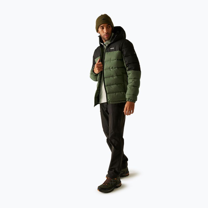 Men's insulated jacket REGATTA Aldthron olive night/black 2