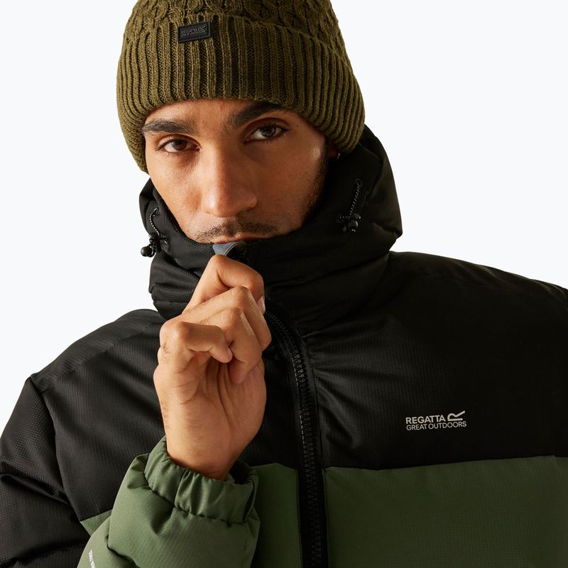 Men's insulated jacket REGATTA Aldthron olive night/black 6