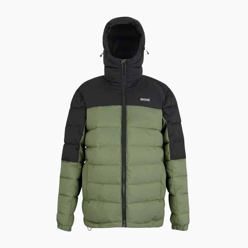 Men's insulated jacket REGATTA Aldthron olive night/black 9