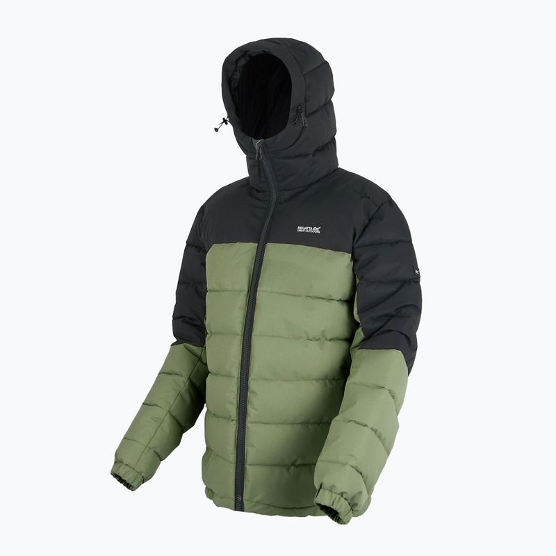 Men's insulated jacket REGATTA Aldthron olive night/black 11