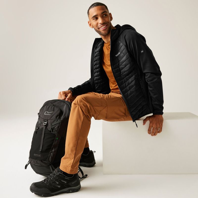 Men's hybrid jacket REGATTA Andreson Hybrid black 8