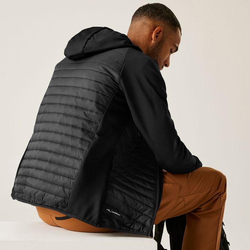 Men's hybrid jacket REGATTA Andreson Hybrid black 9