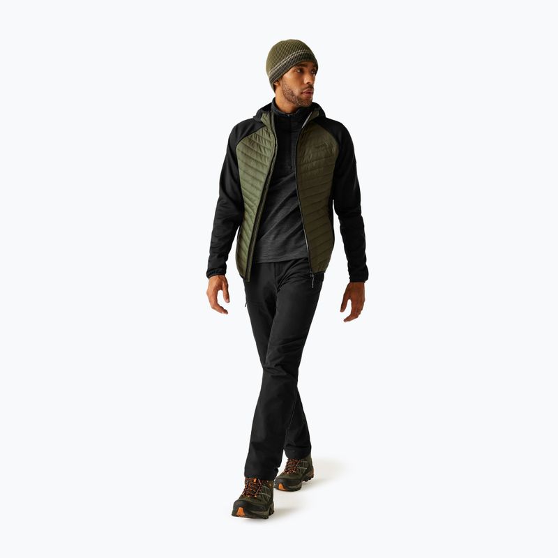 Men's hybrid jacket REGATTA Andreson Hybrid olive/night black 2