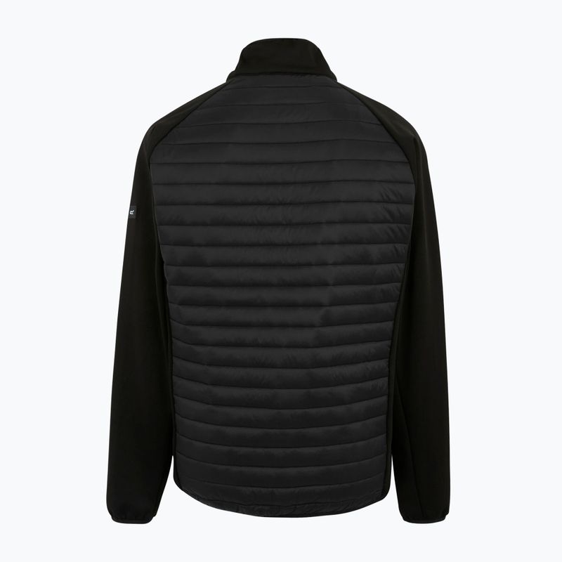 Men's hybrid jacket Regatta Clumber Hybrid black 6