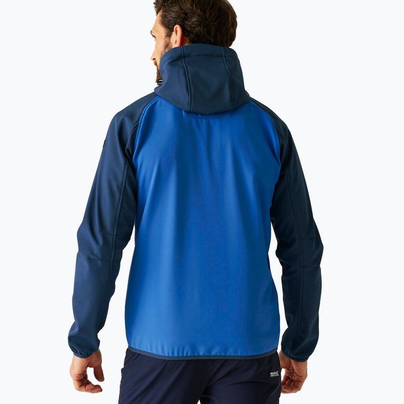 Men's softshell jacket REGATTA Arec III snorkel blue/moonlight denim 3