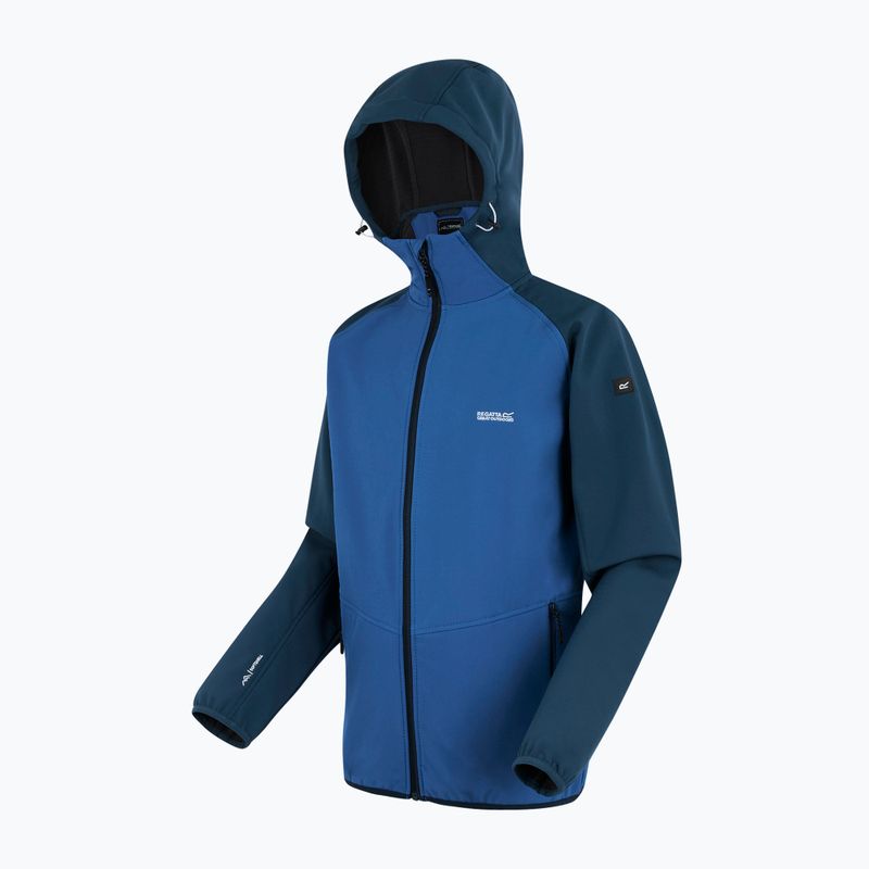 Men's softshell jacket REGATTA Arec III snorkel blue/moonlight denim 9