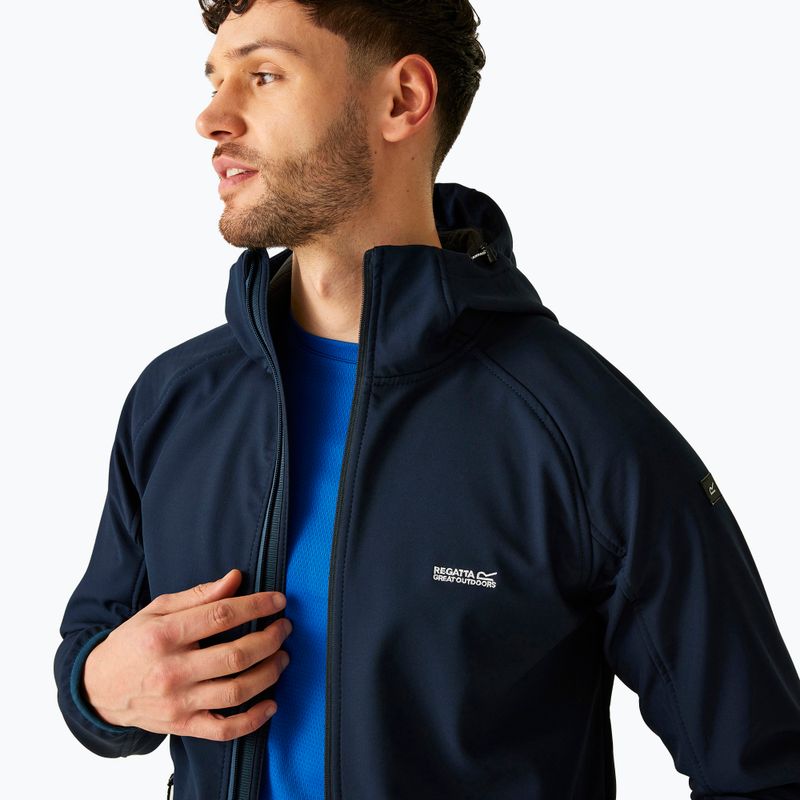 Men's softshell jacket REGATTA Arec III navy/moonlight denim 6