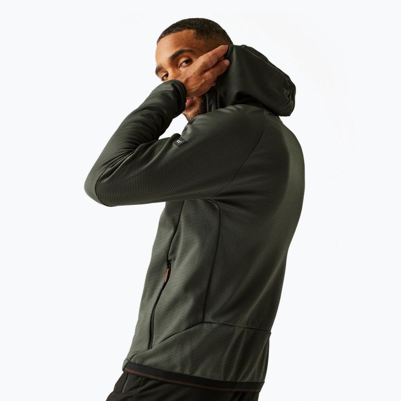 Men's sweatshirt REGATTA Everet olive night 3