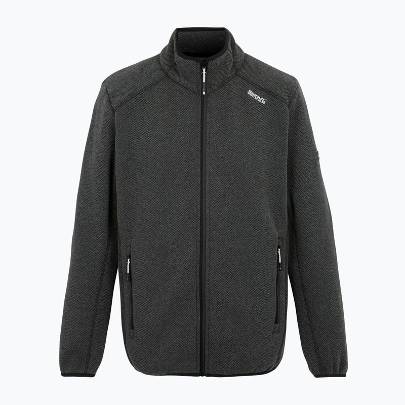 Men's fleece sweatshirt REGATTA Torrens black 5
