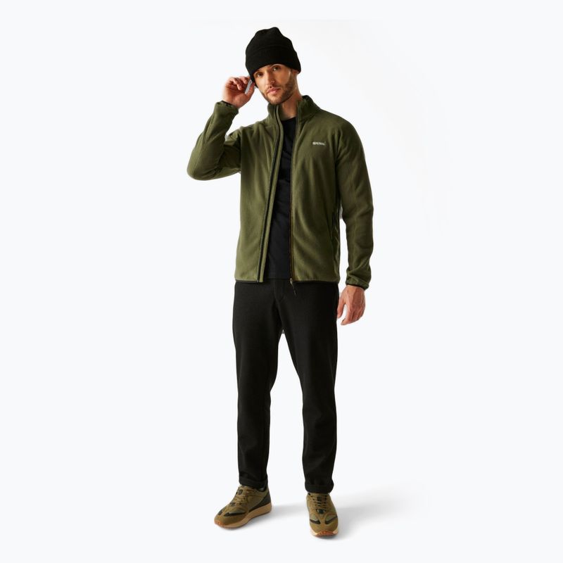 Men's fleece jacket REGATTA Hadfield olive night 2