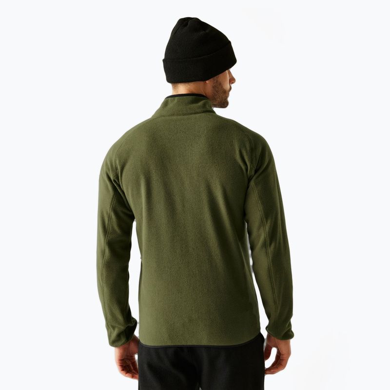 Men's fleece sweatshirt REGATTA Hadfield olive night 3