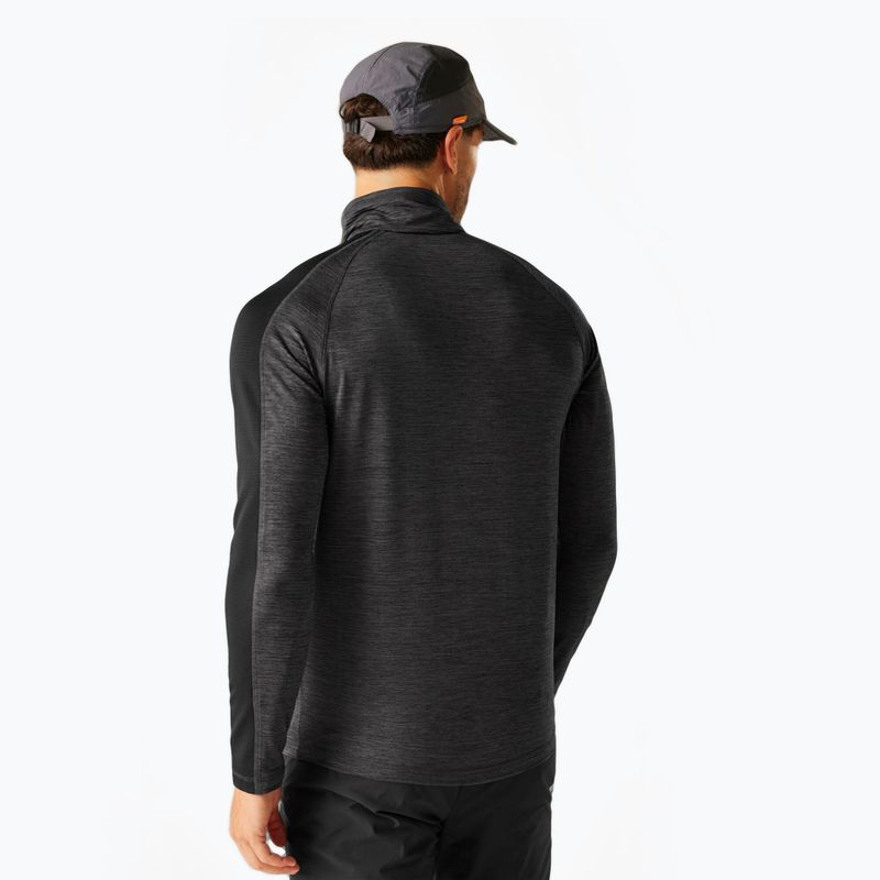 Men's sweatshirt REGATTA Hepley ash/black 3