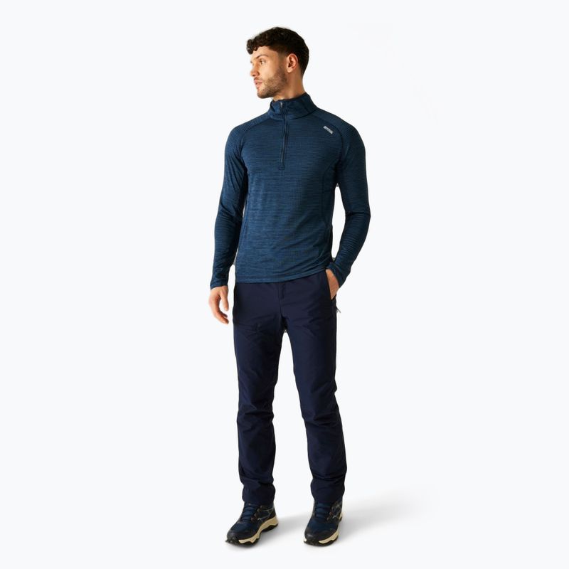 Men's fleece jacket REGATTA Yonder II moonlight denim 2