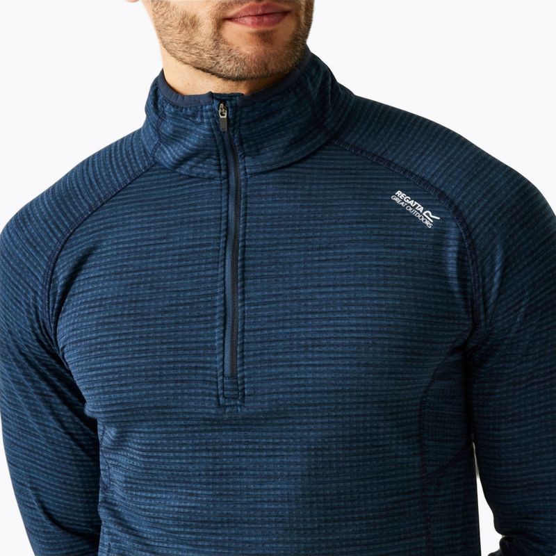 Men's fleece jacket REGATTA Yonder II moonlight denim 4