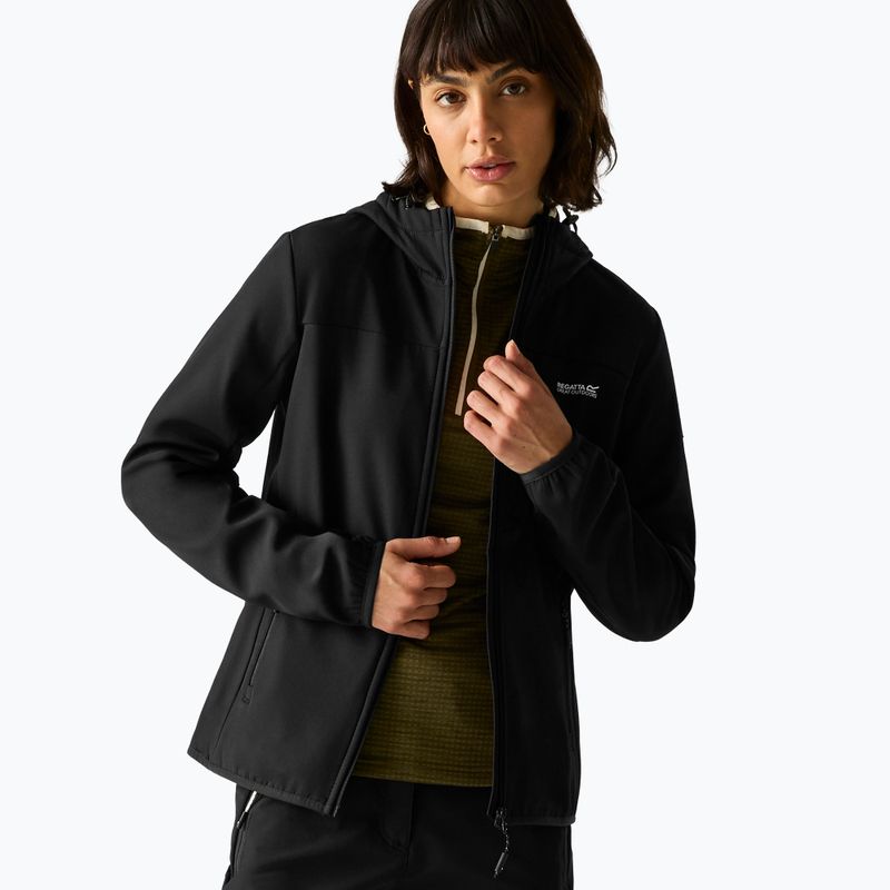 Women's softshell jacket REGATTA Ossek black 4