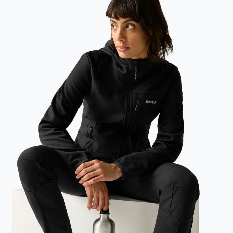 Women's softshell jacket REGATTA Ossek black 5