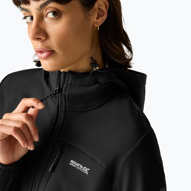 Women's softshell jacket REGATTA Ossek black 6