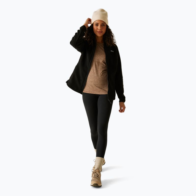 Women's fleece sweatshirt REGATTA Elinn black 2
