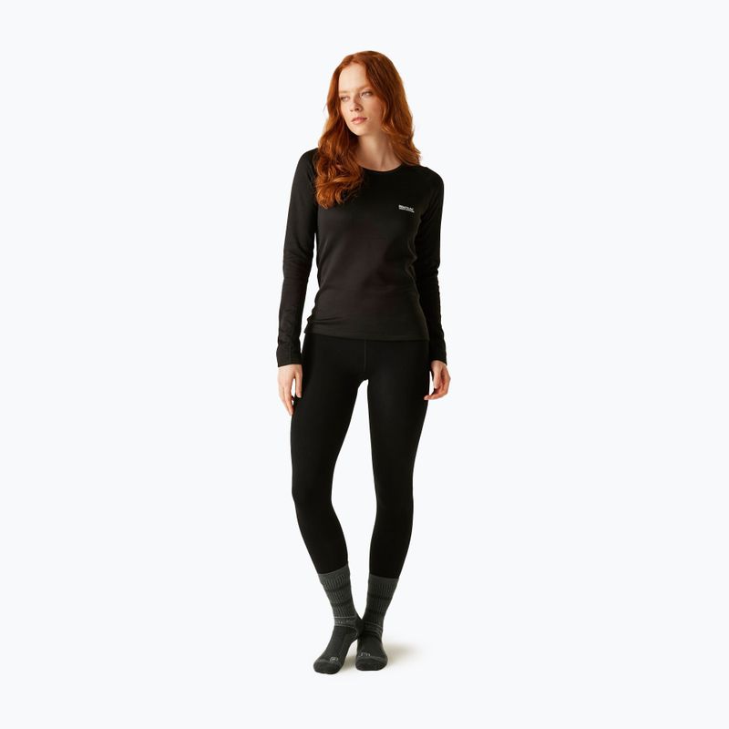 Women's thermal leggings Regatta Thermal Stretch black 2