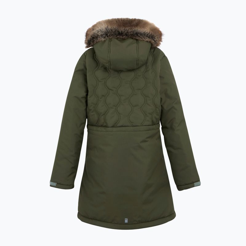 Children's insulated coat Regatta Fabrizia II olive night 2